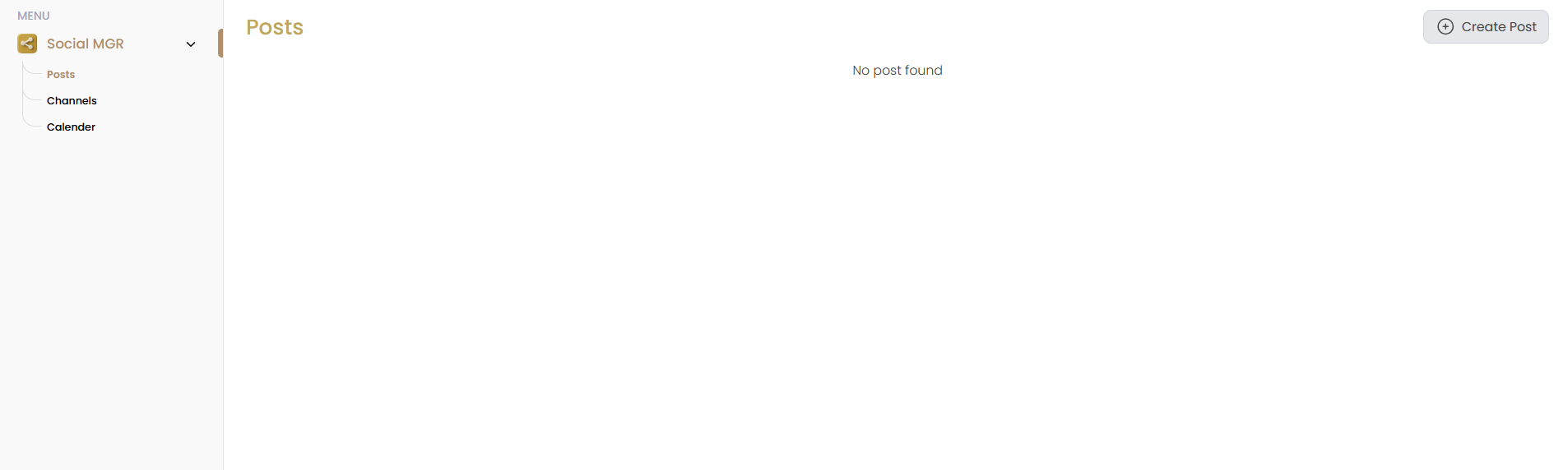 Post Analytics Interface